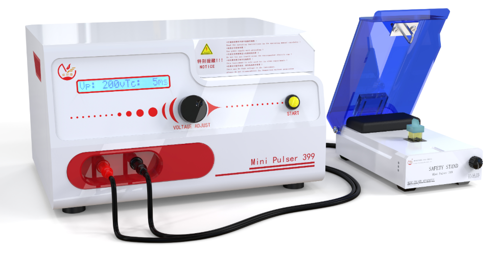 经济款电穿孔仪Mini Pulser 399右面开盖图